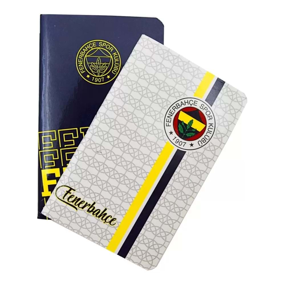Tmn Bloknot Fenerbahçe Tel Dikişli 8x13 Karton Kapak (1 Adet)