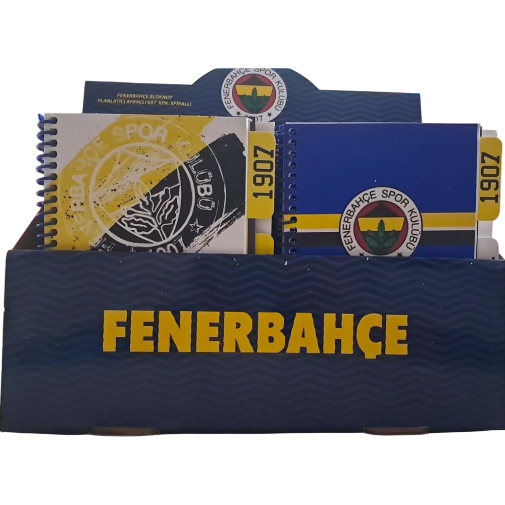 Fenerbahçe Bloknot Planlayıcı Ayraçlı Krt.kpk.spiralli (1 Adet)