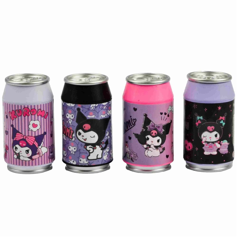 Kuromi Kalemtıraş Silgili Coke(20X24) 612619 (1 Adet)