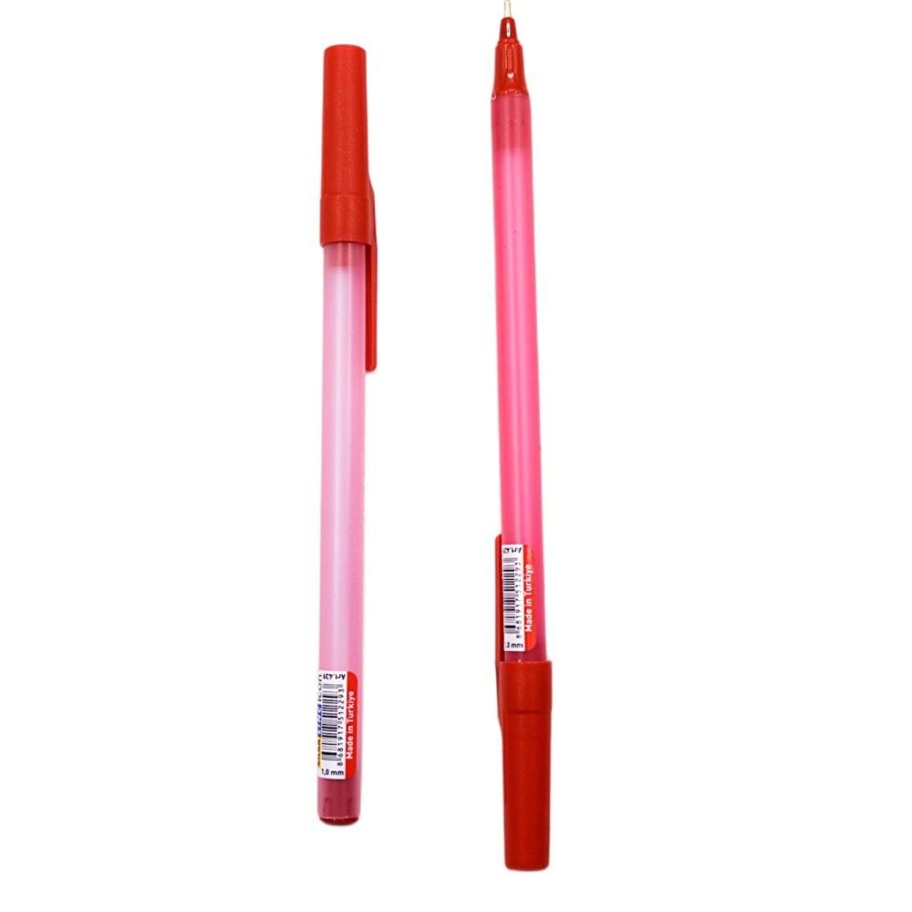 Silka Lınc Icon Tükenmez Kalem 1 MM Kırmızı (1 Adet)