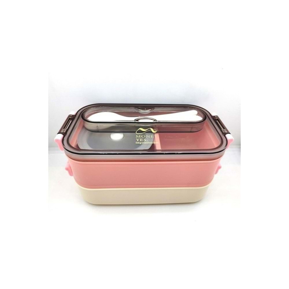 Vagon Life Beslenme Kutusu Lunch Box Paslanmaz Çelik 1500 ML Vgn 465