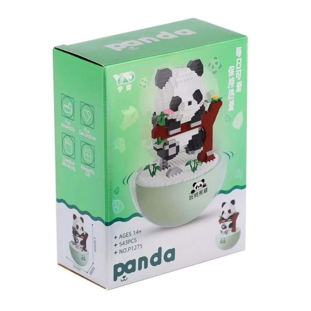 Panlos Panda Model 510 Parça Block Oyuncak P1274
