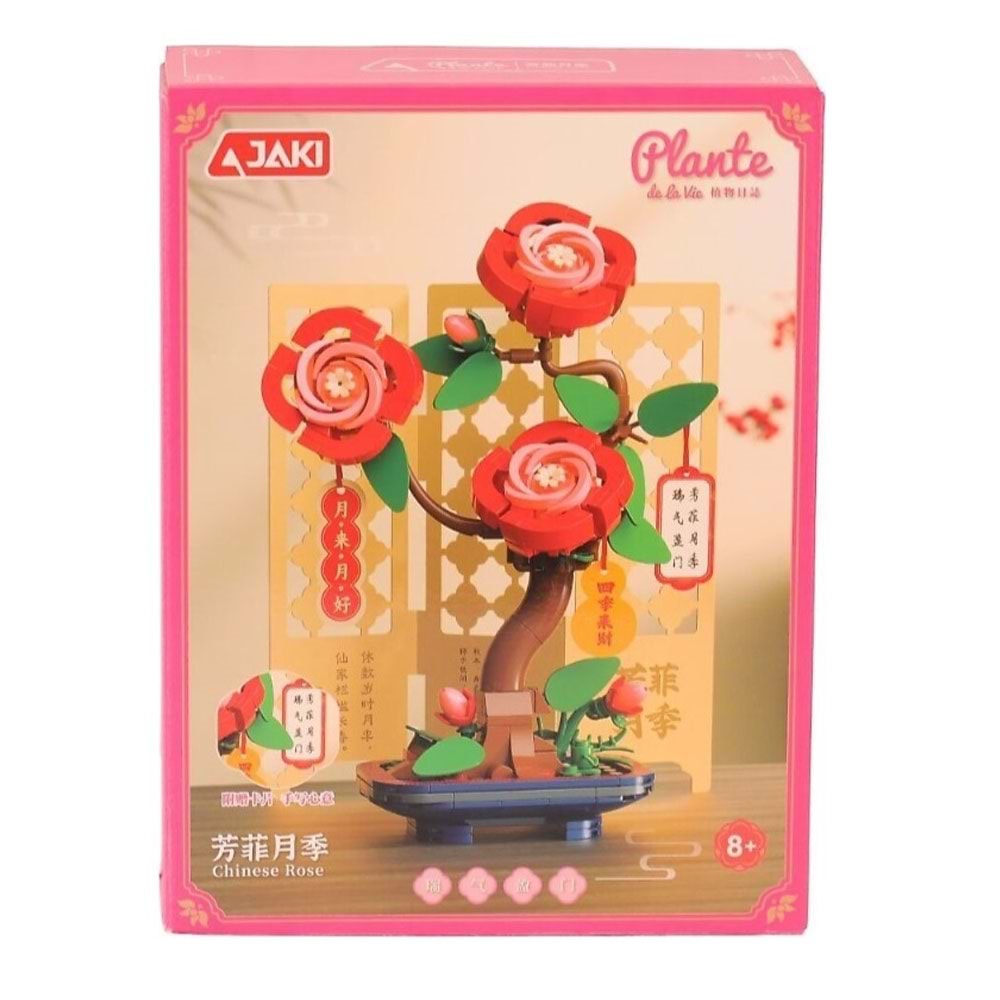 Jaki Gül Modeli 262 Parça Block Oyuncak