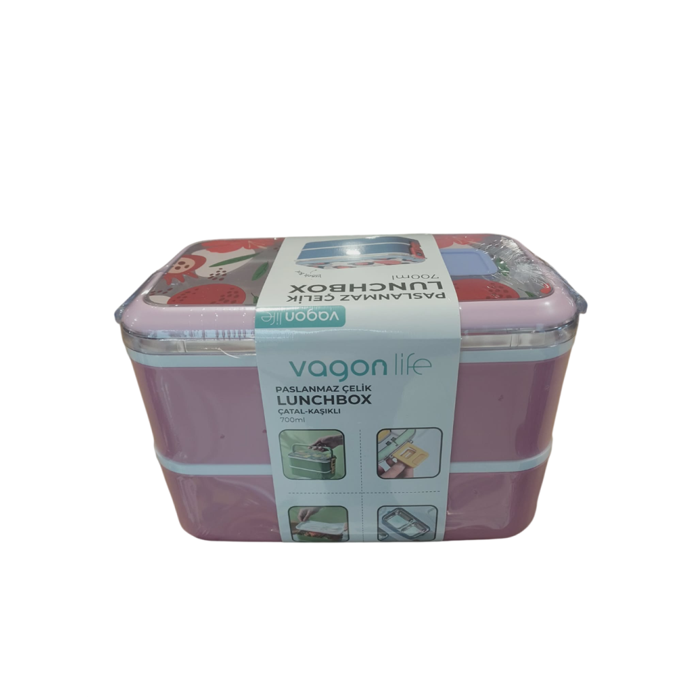 Paslanmaz Çelik Lunchbox 700 Ml