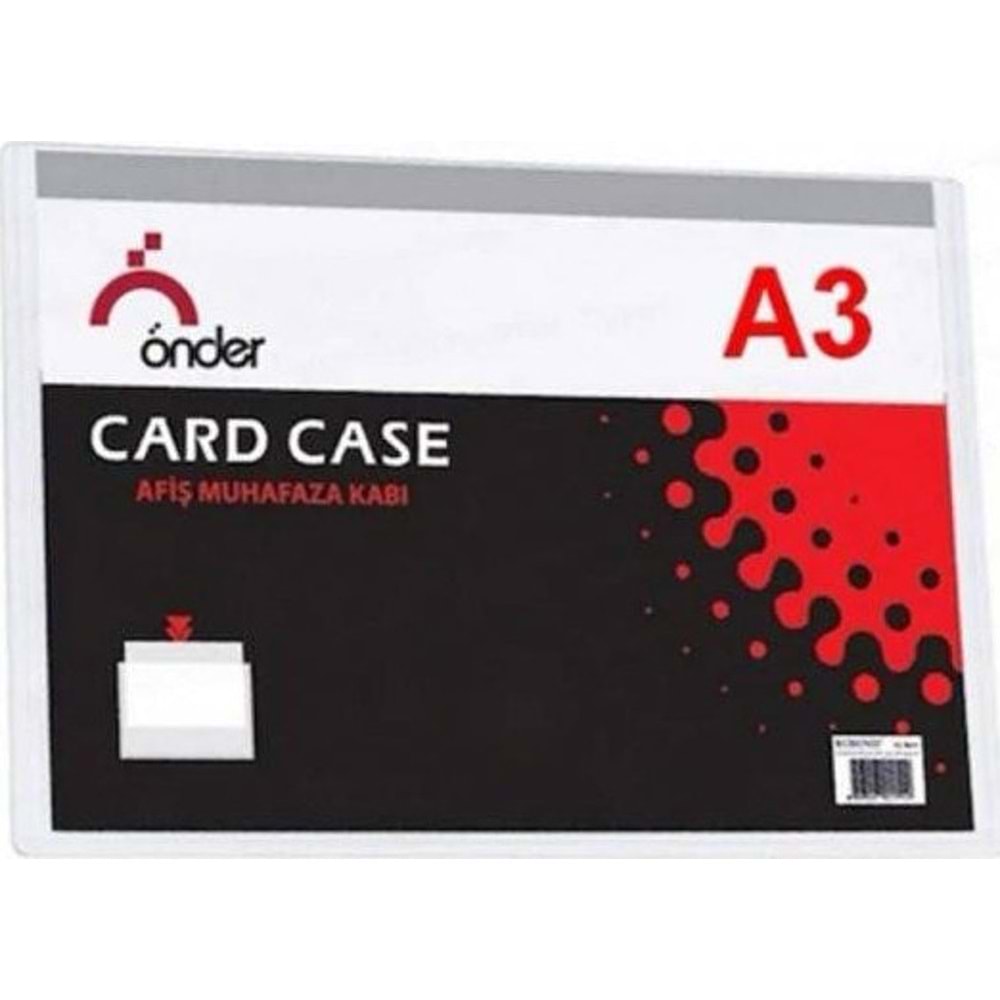 Önder Tabela Poşeti (Afiş Muhafaza Kabı) Asetat Magnetli A3