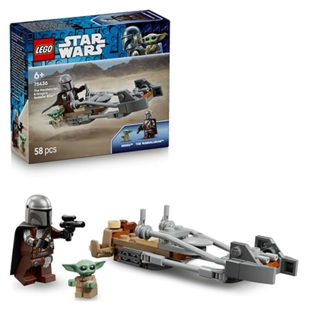 Lego Star Wars Mandalorian Ve Grogu’nun Hız Motoru Adr-lsw75436