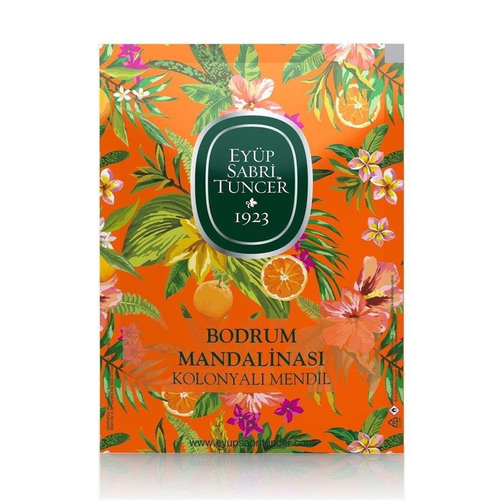 Eyüp Sabri Tuncer 150li Mendil Bodrum Mandalinası Kolonyalı (9,3 x 12,5) Doypack