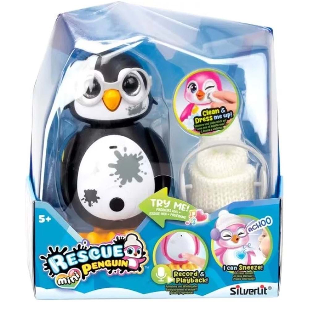 Silverlit Rescue Mini Penguen Asorti Neco-sıl/88640