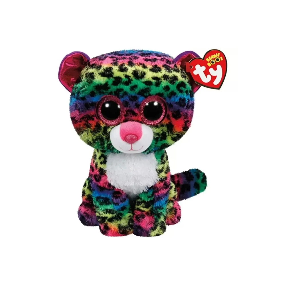 Mega Dotty Multicolor Leopard Reg Leopar 15 CM Peluş Oyuncak