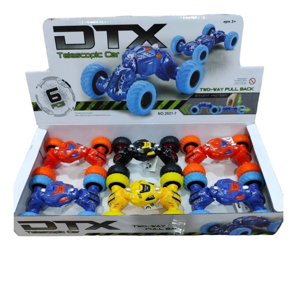 Can Toys Çek Bırak Akrobat Araba Can-2021-7 (1 Adet)