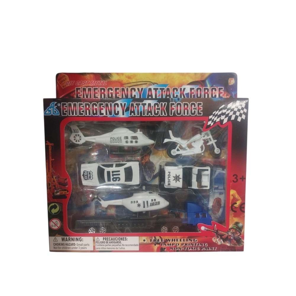 Canem Oyuncak Metal Araba Seti 304927