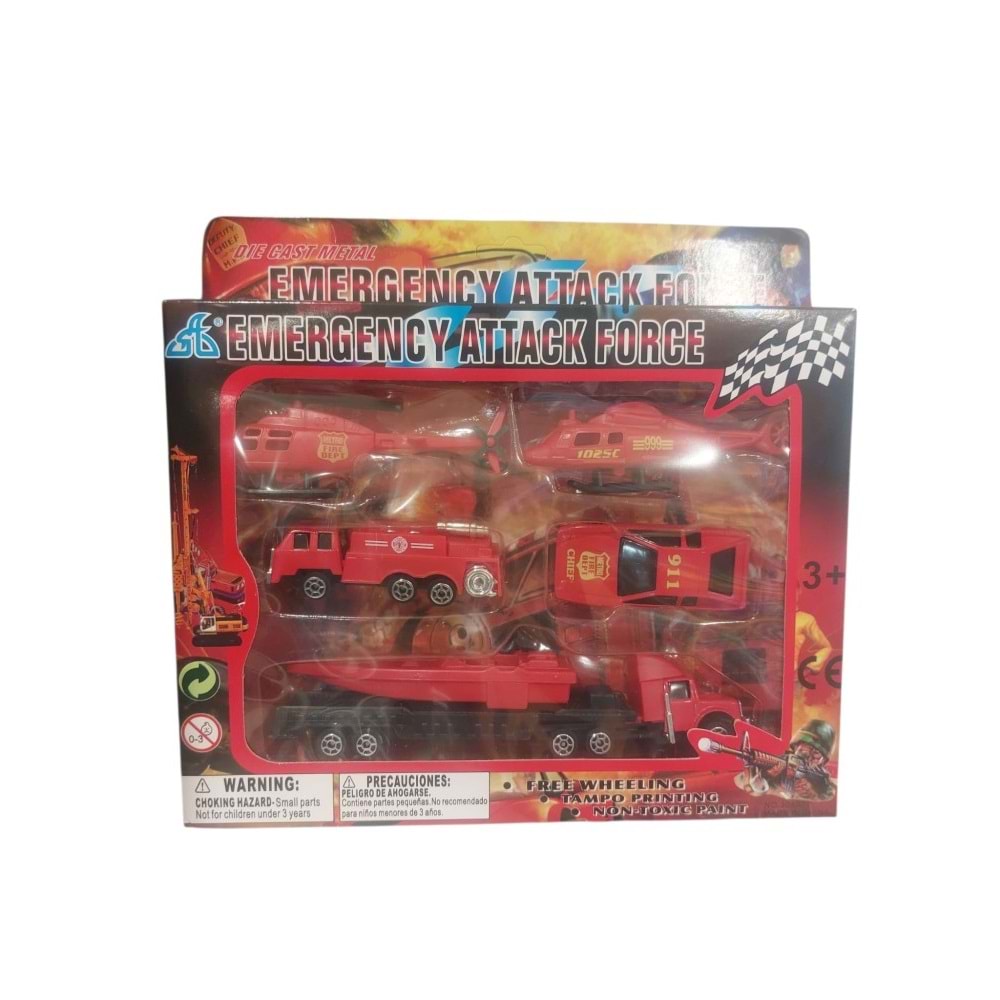 Canem Oyuncak Metal Araba Seti 304927