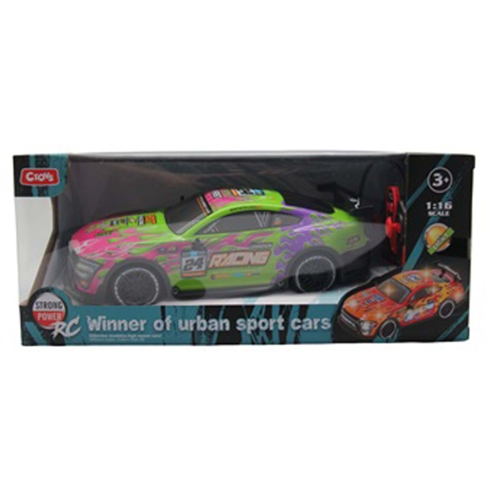 Işıklı Uzaktan Kumandalı Yarış Aracı 1:16 Model-2