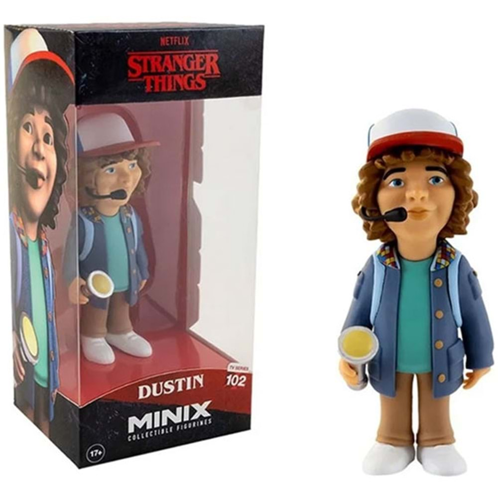 Minix Stranger Things Dustin Koleksiyon Figürü MNX12000