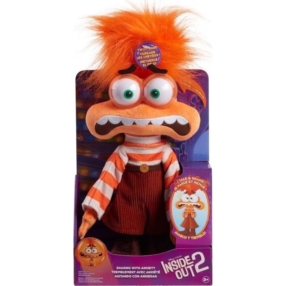 Insıde Out2 Endıse Sesli Hareketli Peluş-45514