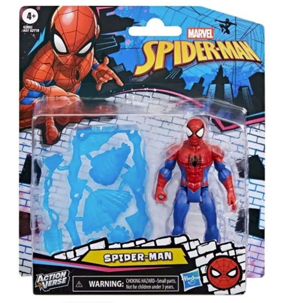 Spider-man Action Verse Spider-man Aksiyon Figürü Has-g2852