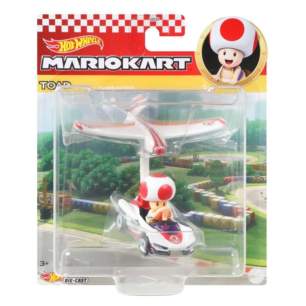 Hot Wheels Marıo Kart Planörlü Araçlar GVD30