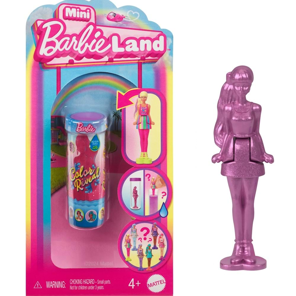 Mini Barbieland Color Reveal Bebekler MTL-HYF28