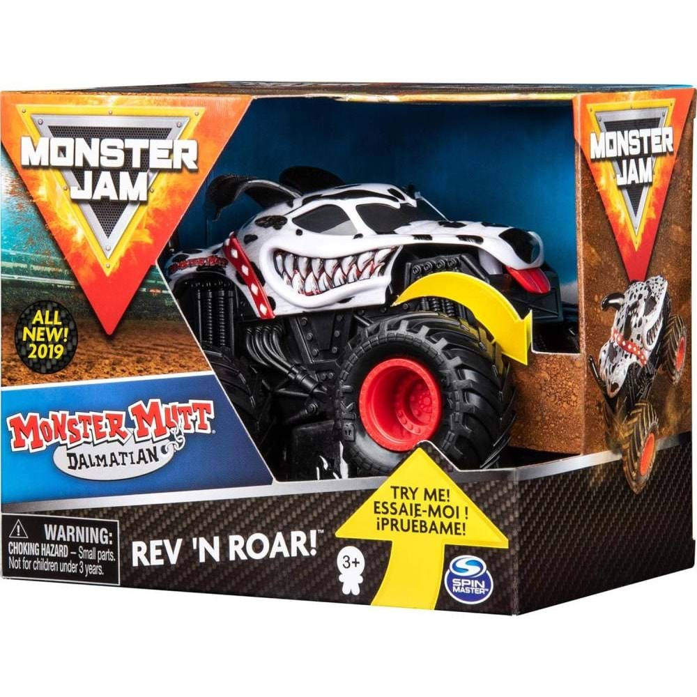 Monster Jam 1:43 Kükreyen Araçlar SPM-6044990