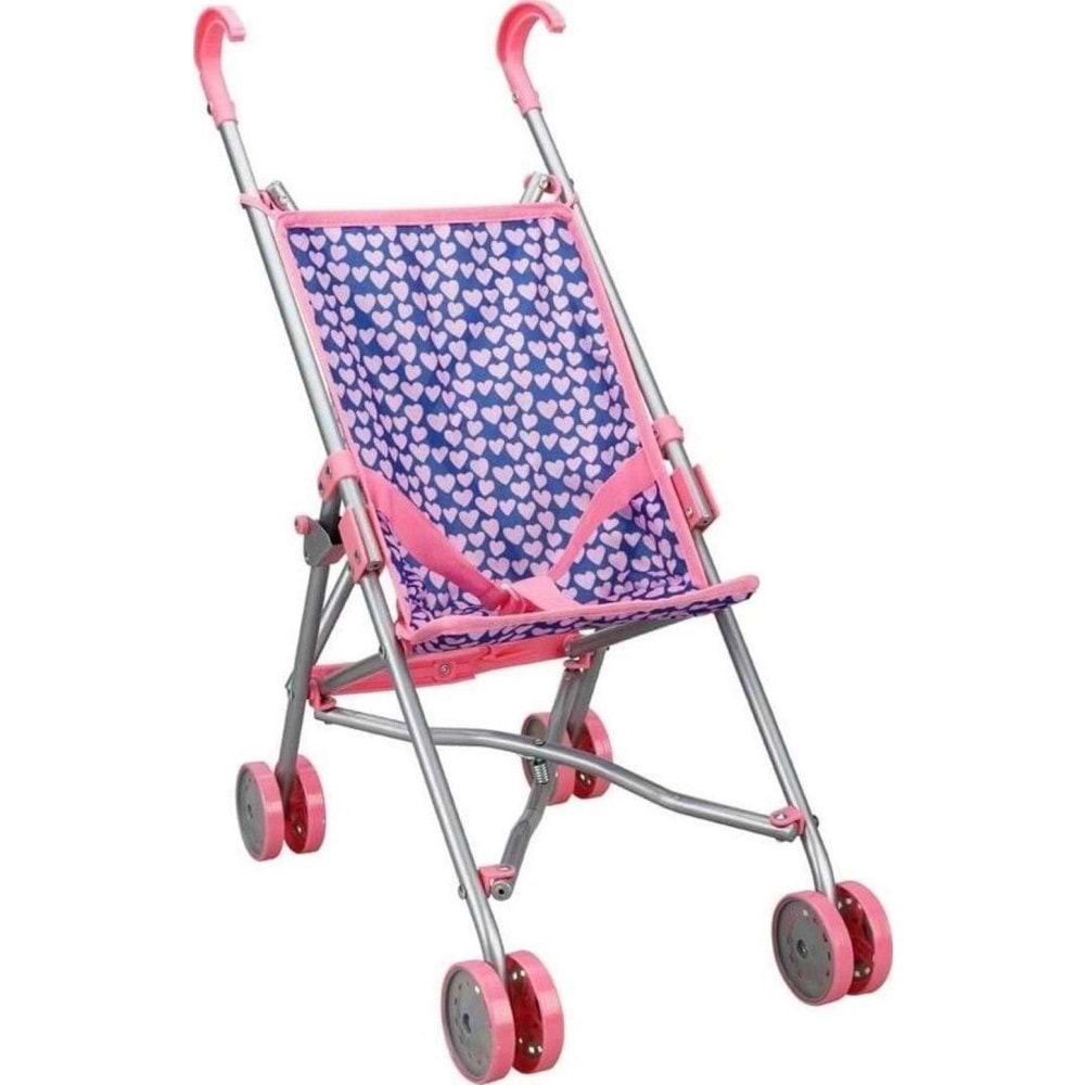 Sunman Oyuncak Katlanabilir Kalpli Metal Bebek Puseti