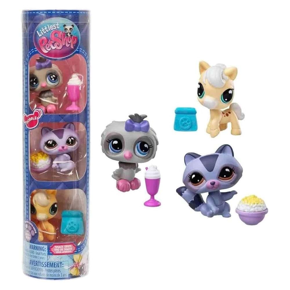 Sunman Oyuncak Littlest Pet Shop Figür Minişler Tüpte Evcil Hayvanlar