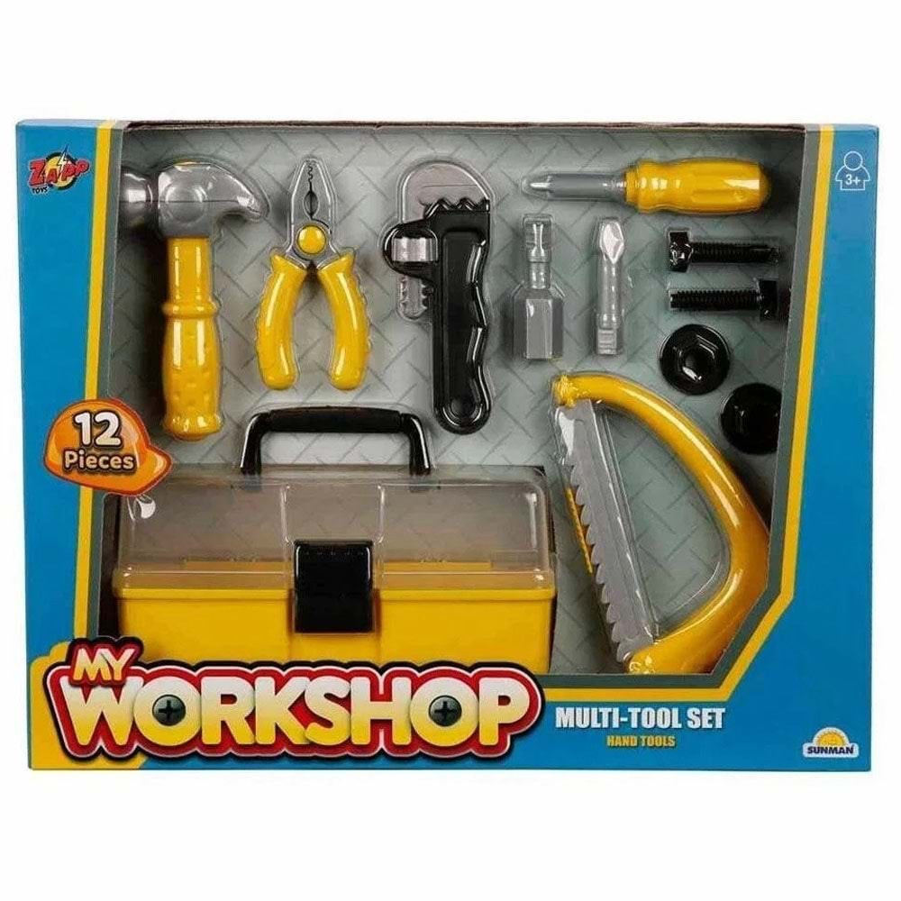 Sunman Tamir Set Çantalı Orta Kutu 12Parça Sun-s01003718