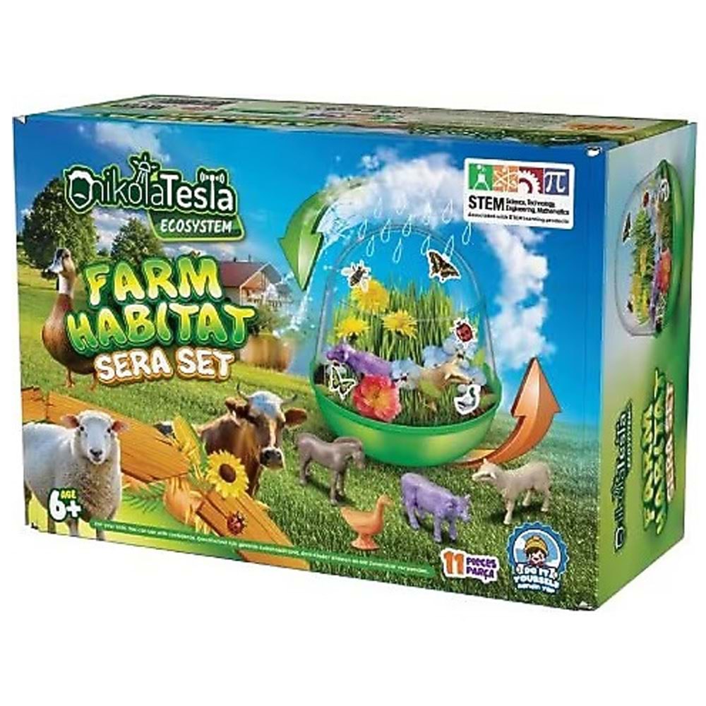 Asya Nıkola Tesla Habıtat Sera Set Farm 70133