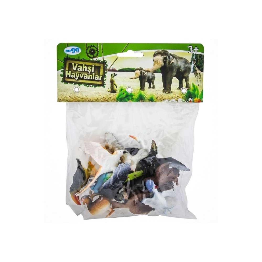 Heroes Toys Poşetli Vahşi Hayvanlar