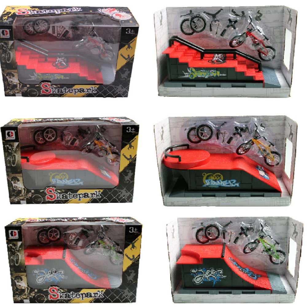 Kızılkaya Oyuncak Bisiklet Rampalı Kutulu Kzl-1810-7C