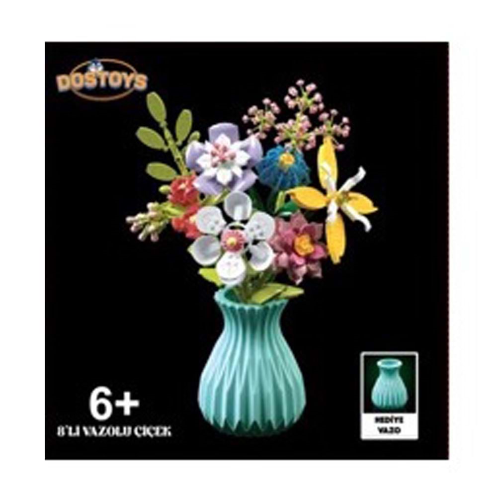 Oceanfour 06289-109-3 8Li Vazolu Çiçek Lego