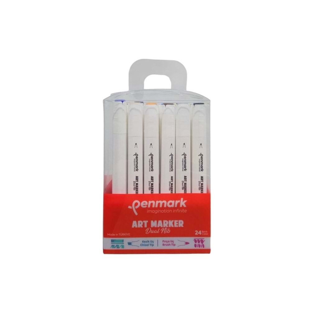 Penmark Markers Art Brush Kalem 24 Lü Set