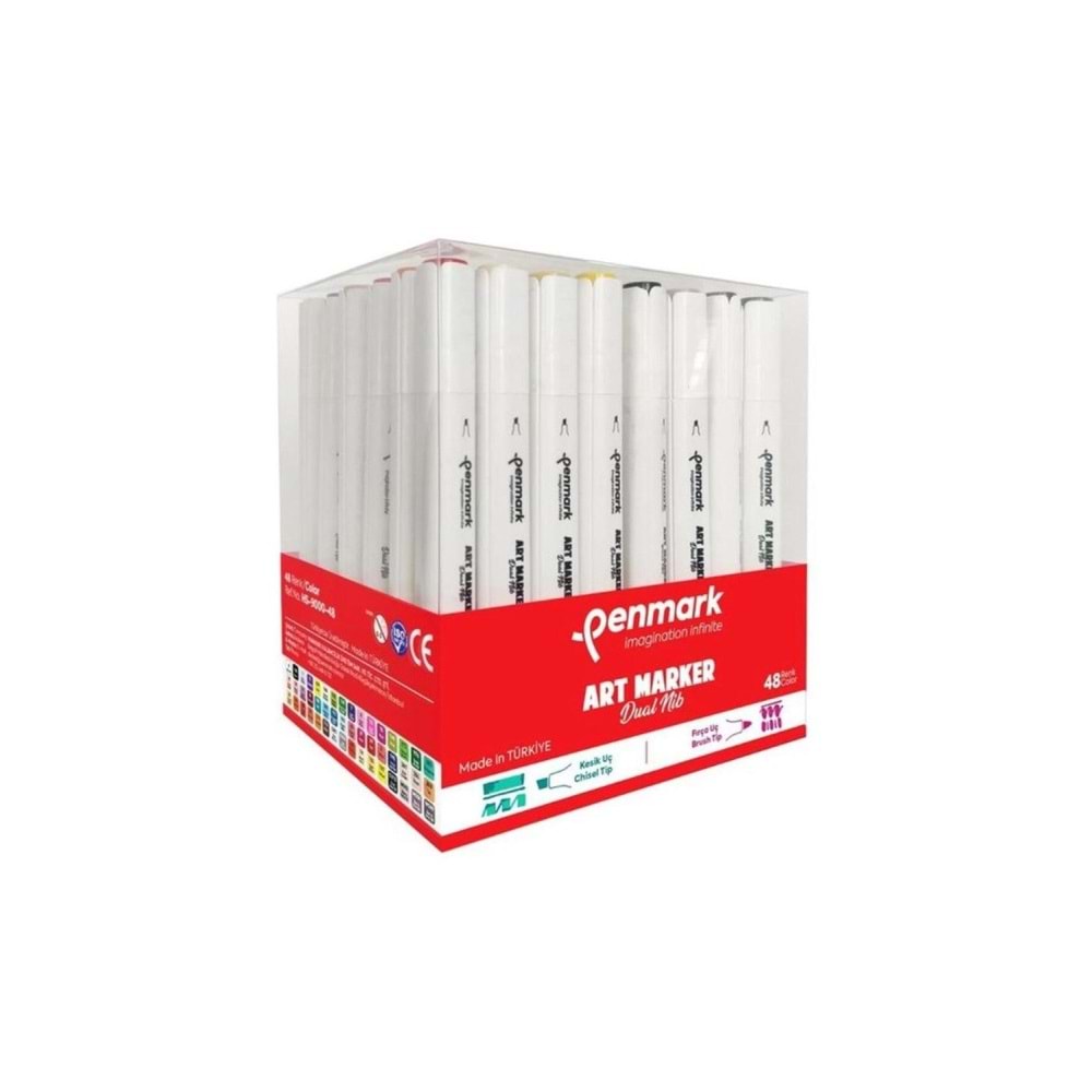 Penmark Markers Art Brush Kalem 48 Li Set