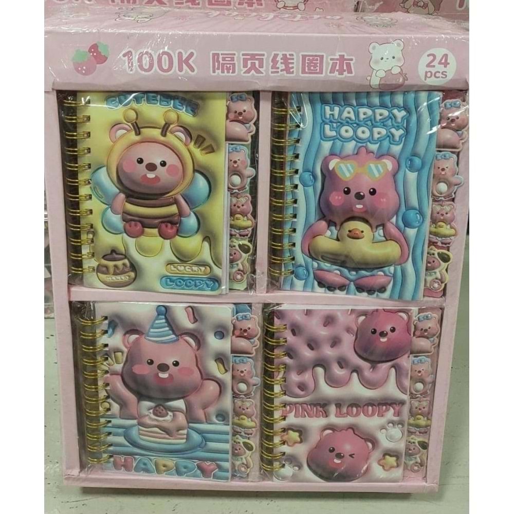 Munis Not Defteri Animals 3 0724