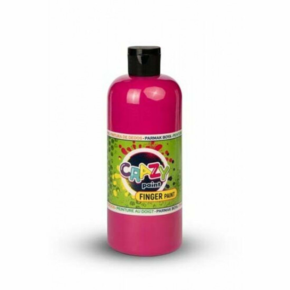 Crazy Finger Paint Pembe 500 GR
