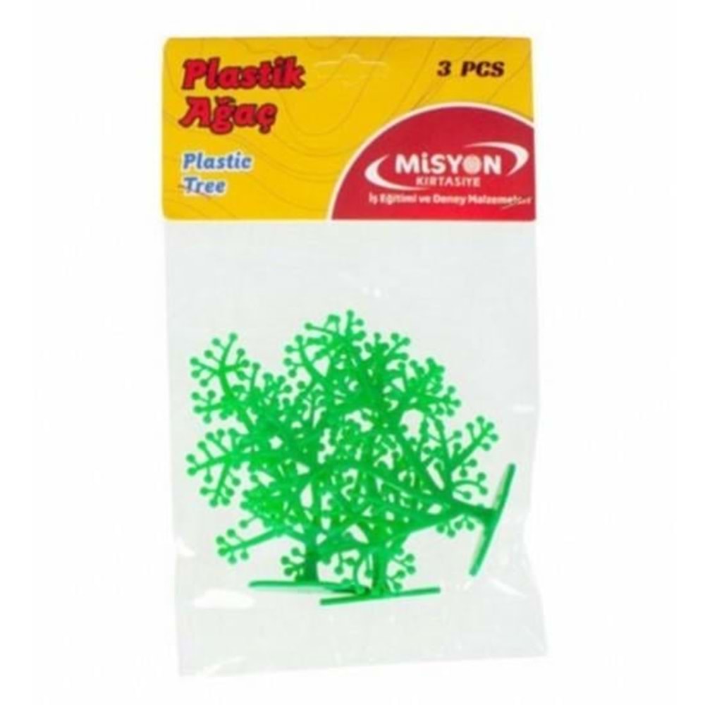 Misyon Plastik Ağaç 3 Lü Ağaç-001