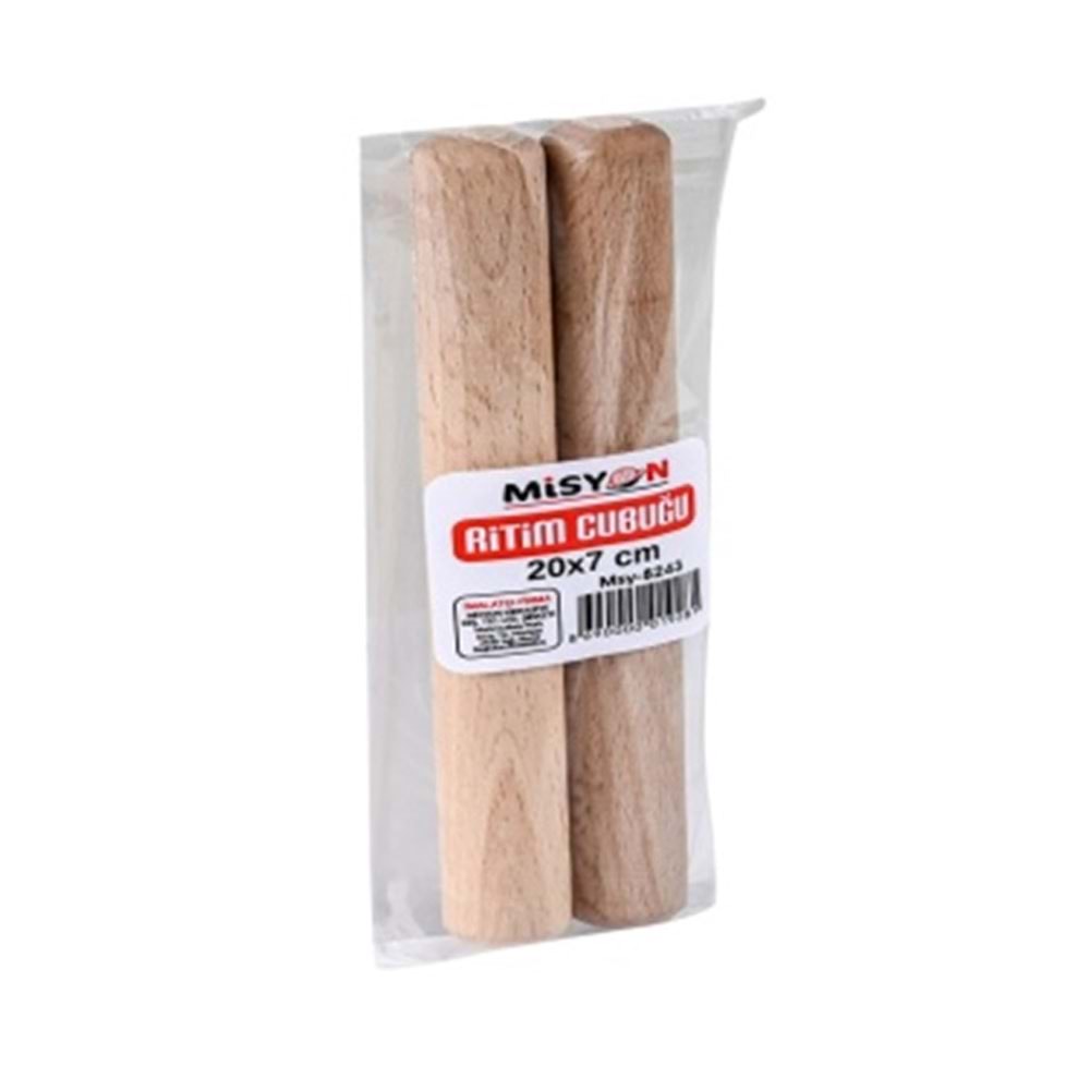 Misyon Ritim Çubuğu 20 Cm. 2 Li