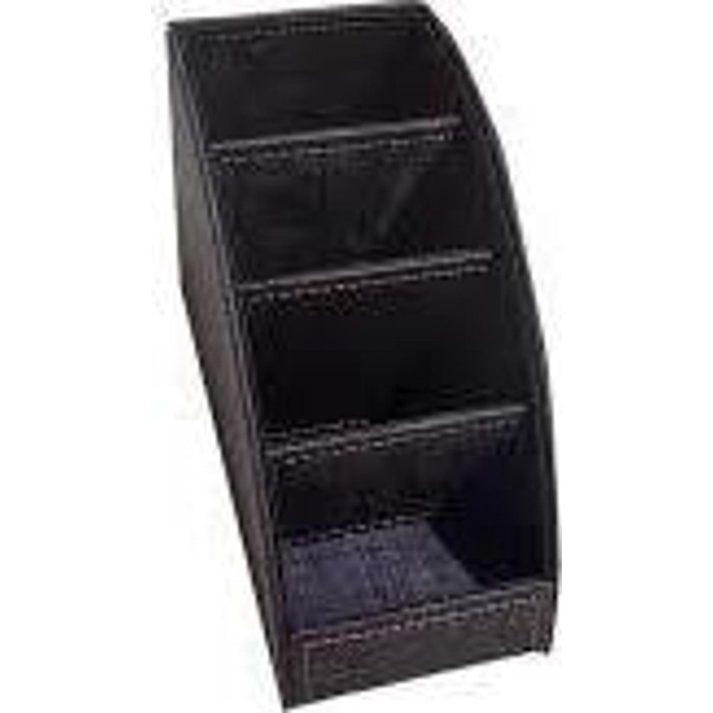 Inn Design Organizer Kalemlik Beyoğlu Serisi Deri İzmir Siyah 11x20x9.5 Cm DD-1282