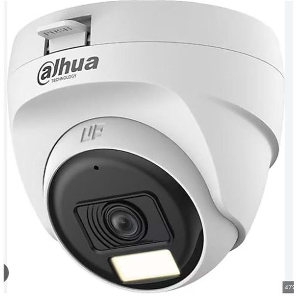 Dahua HAC-T1A51-U-IL 5mp Akıllı Çift Işıklı HDCVI 25 mt Dome Kamera
