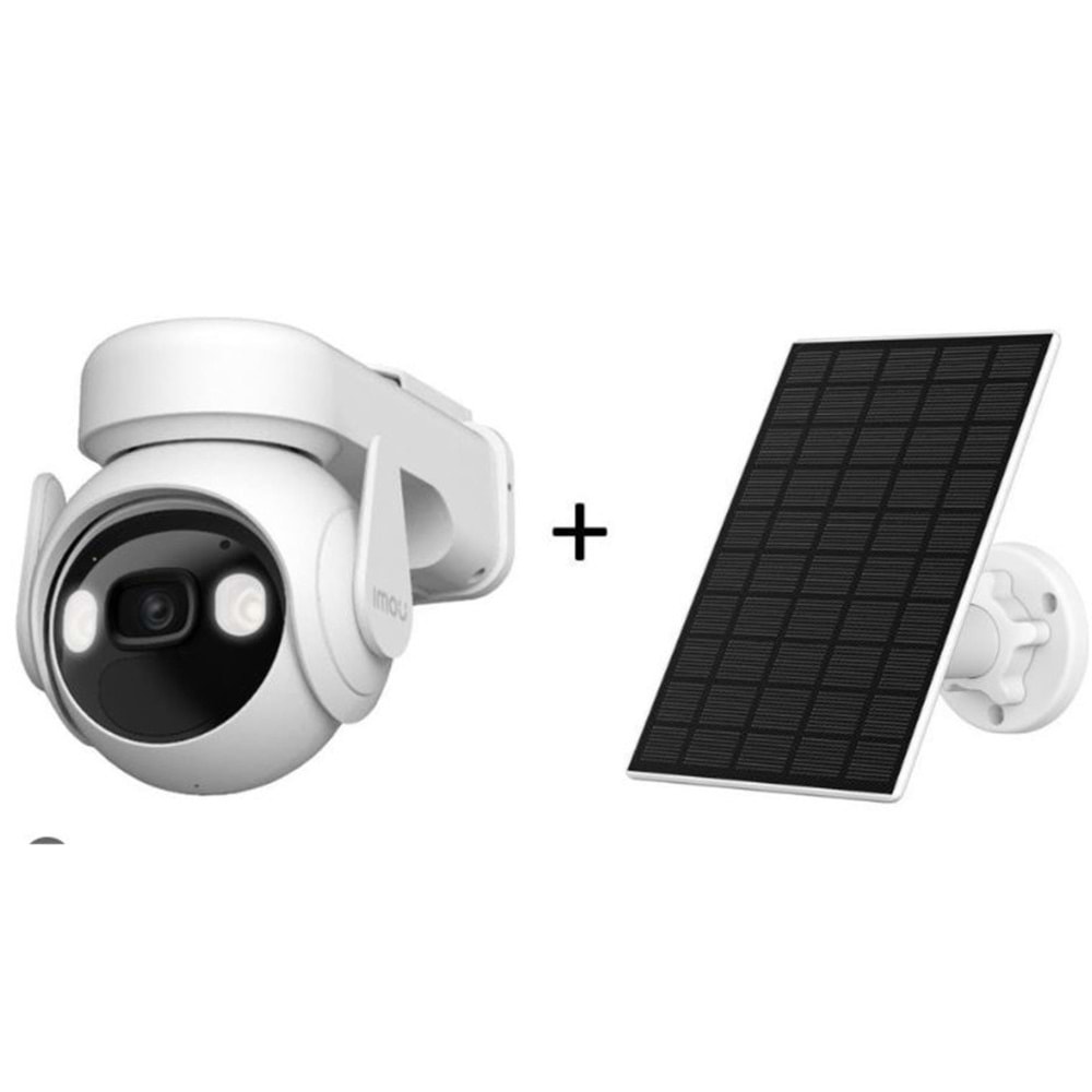 IMOU KIT-IPC-K9EP-3T0TEEU-FSP12-TYPEC 3 MP Dış Ortam Bataryalı 4G Kamera ve Solar Panel Kiti