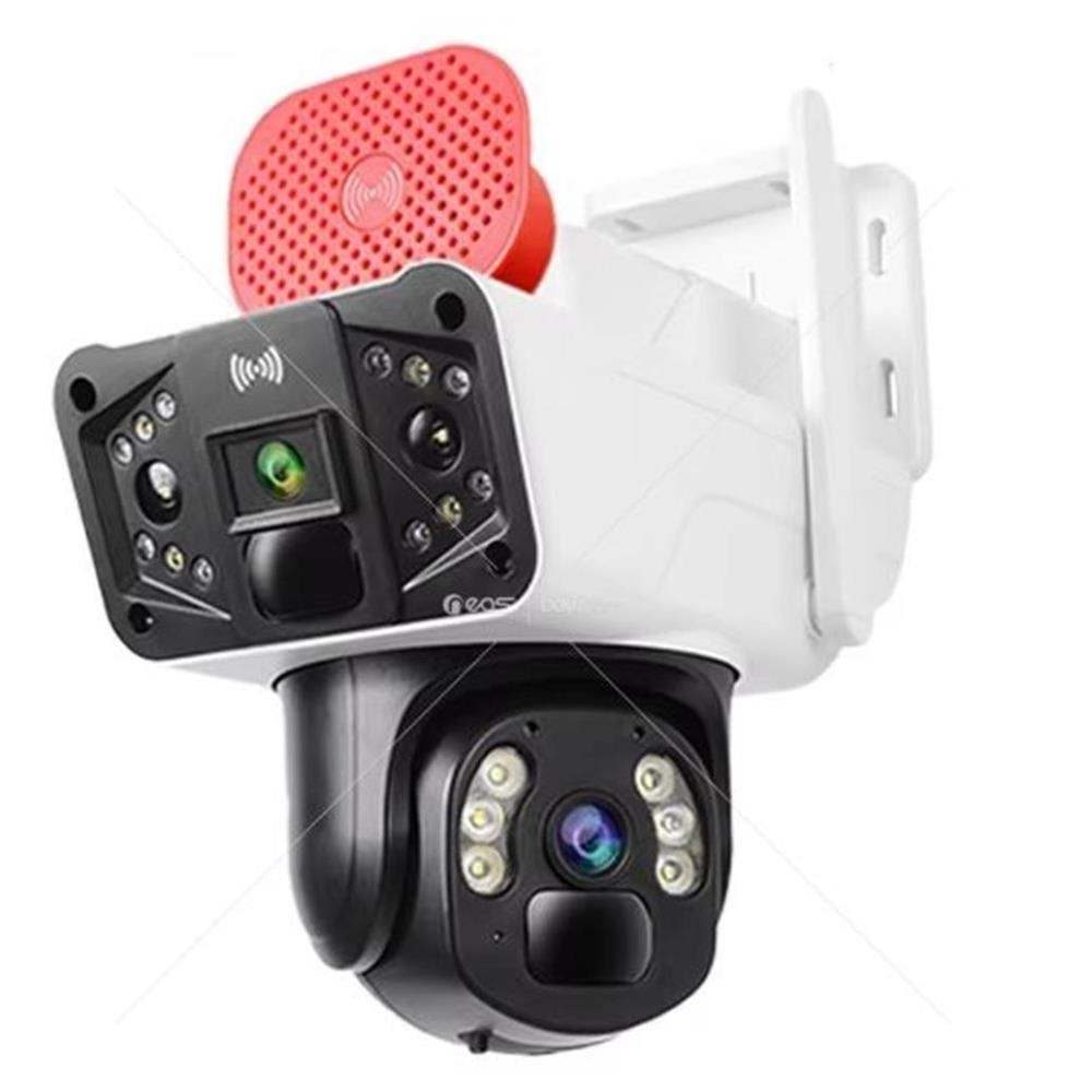 OKam O-KAM-3041 WİFİ PTZ 6MP 3 LENS+SİREN Kamera