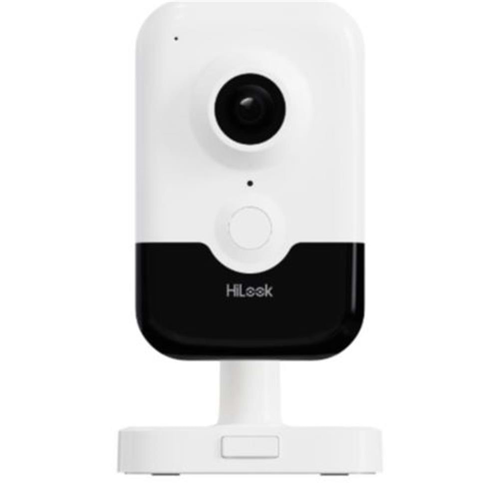 HiLook IPC-C340HA-D-W 4 MP 2.8 mm İç Mekan Ses Sabit Küp Netwok Ip Kamera Cube