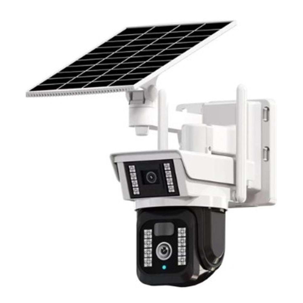 OKam O-KAM-3940 4G 6MP Dual Lens WIFI PTZ Solar Kamera