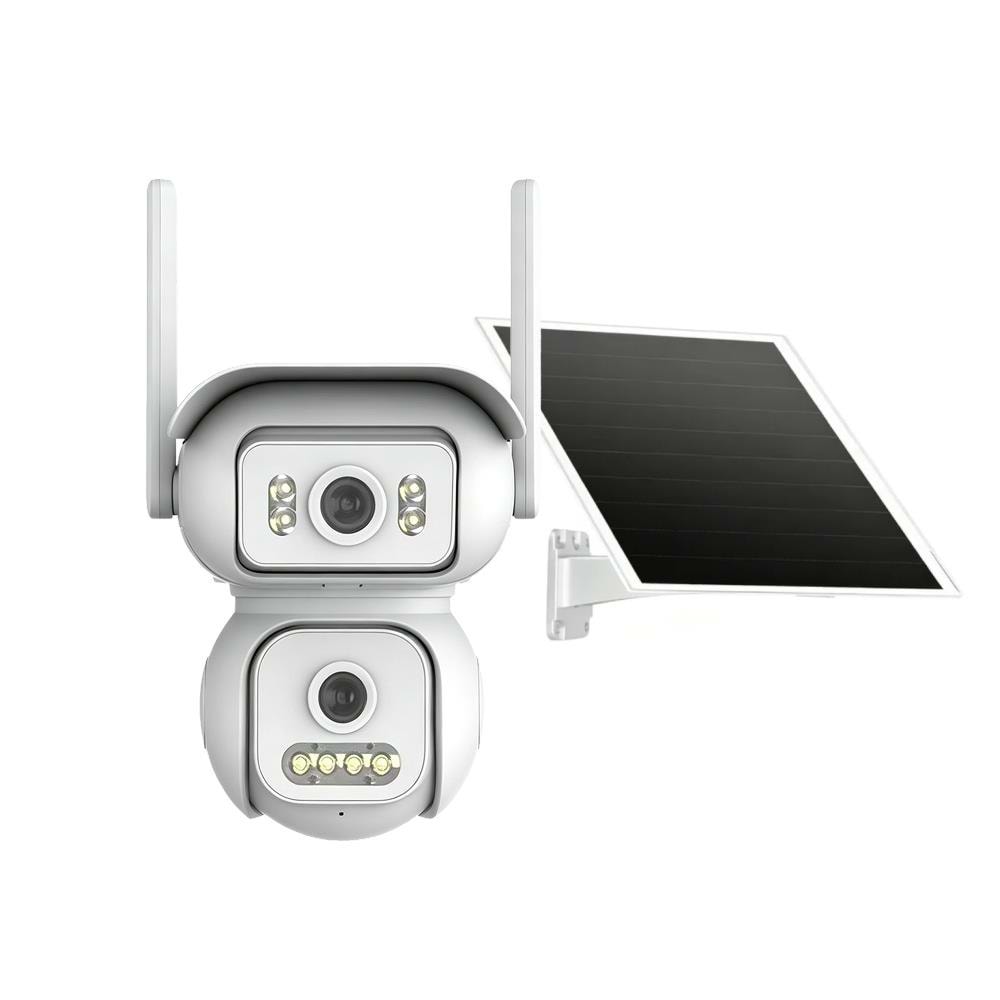 Joysee SW2 6Mp 2x2.8mm AOV Solar Wifi İki Kamera 4IR+4Led PTZ
