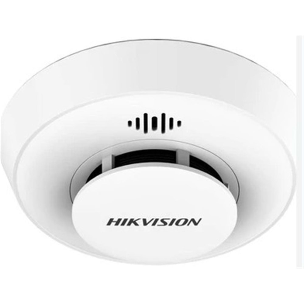 Hikvision HF-KS2 WF-R8 Kablosuz Buzzerli Yangın Algılama Duman Dedektör Kiti