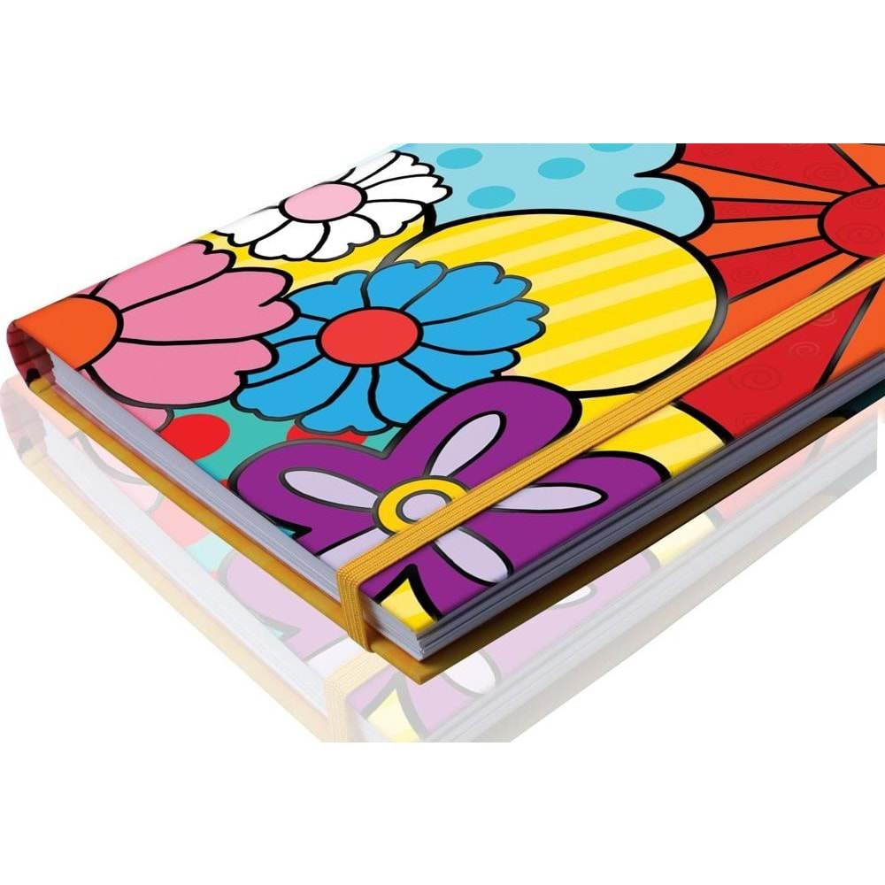 Victoria S Journals Gizli Spiralli Defter 17x24 96 YP Çizgili 124-1156