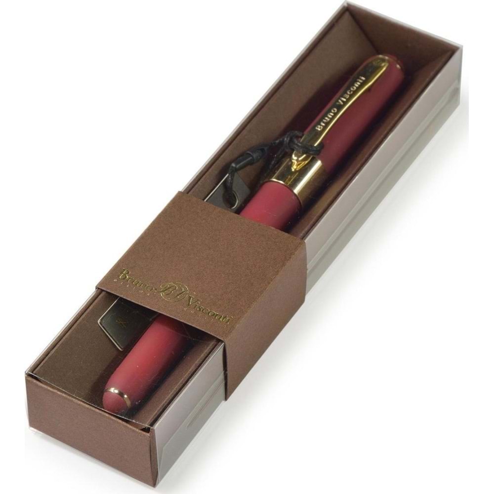 Monaco Tükenmez Kalem Mavi 0.5 MM Kutulu Kahve Kutu 20-0125/061