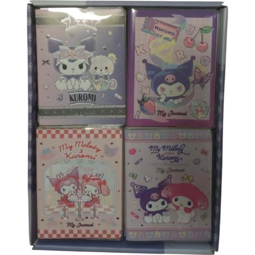 Kuromi, Mini Journal A6 128 Syf. 80 Gr. 16 Lı 525-2213