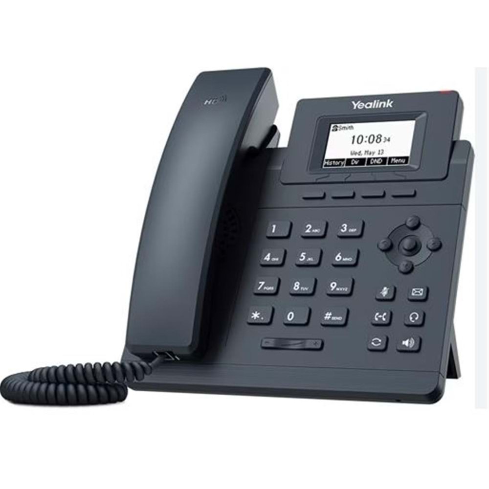 Yealink T31G IP Telefon Adaptör Dahil