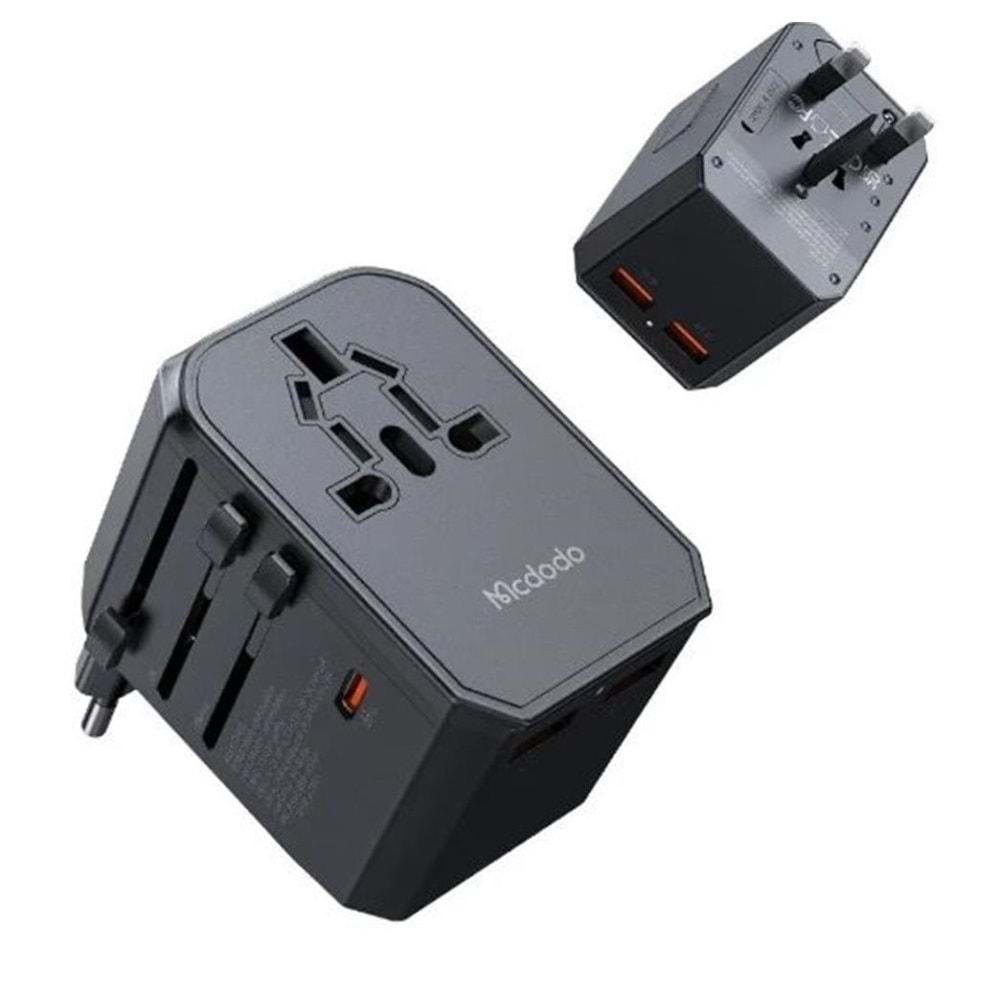 MCDODO CP-4290 33W UNIVERSAL ŞARJ ADAPTÖRÜ - Siyah