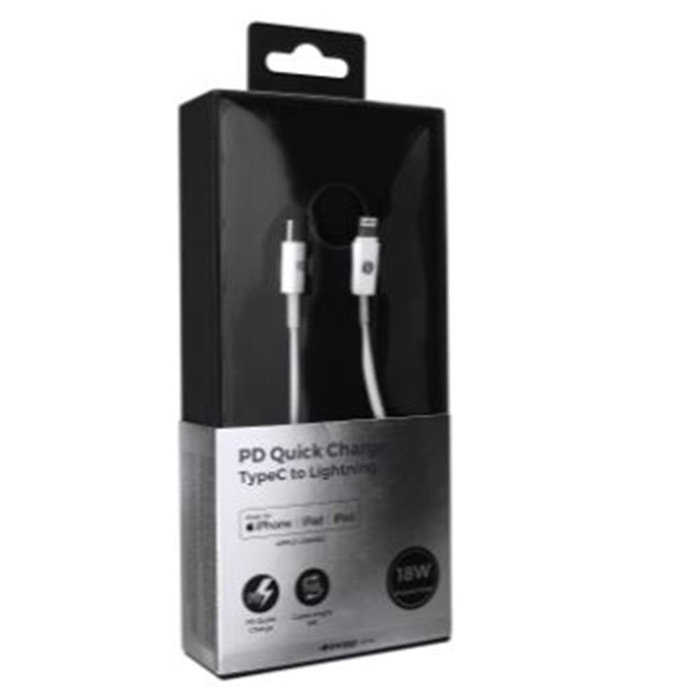 S-link IP-SW21 TypeC to Lightning C94 Lisanslı PD Hızlı Data + Şarj Kablosu